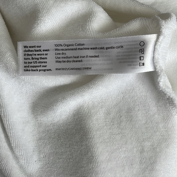 Eileen Fisher white sweatshirt - Picture 6 of 8